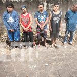 Ciudad Sandino: Policía Nacional capturan a cinco sospechosos de robo Foto: Policía Nacional captura delincuentes en Ciudad Sandino/TN8