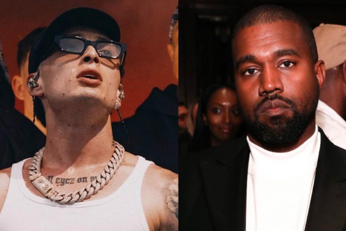 Foto: Peso Pluma y Kanye West juntos nuevamente/Cortesía