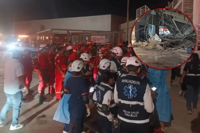 Foto: Derrumbe en centro comercial de Perú deja muertos y heridos / Cortesía