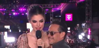 Foto: "Compórtate": El divertido gesto de Nadia hacia Marc Anthony / Cortesía