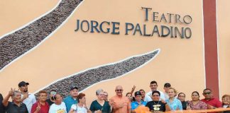 Foto: Inauguran el Teatro Municipal Jorge Paladino en Chinandega en honor a Sandino / Cortesía
