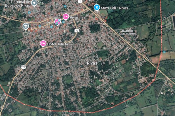 Foto: Golpiza a guarda de seguridad en el departamento de Rivas/TN8