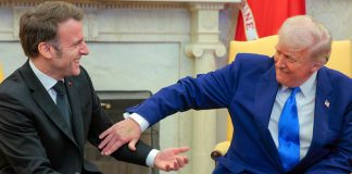 Foto: ¿Un golpe de Trump a Macron? /cortesía