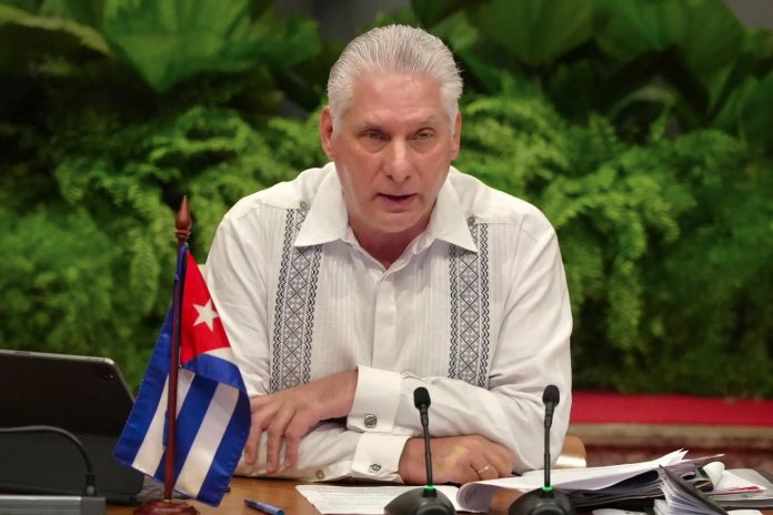 Foto: Díaz-Canel en ALBA-TCP /Cortesía