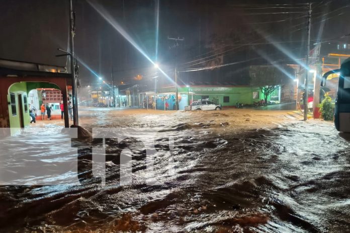 Foto: Desborde del río Artiwas, Chontales/TN8 Foto: Desborde del río Artiwas, Chontales/TN8