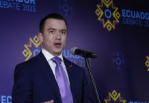 Noboa propone una reforma radical a la Constitución si es reelegido Foto: La promesa de Noboa /cortesía