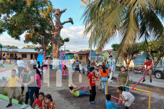 1 Foto: Totalmente renovado luce el parque de la Villa Offenbach en la ciudad de Rivas/TN8