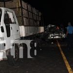 ¡A centímetros de la muerte! Sobreviven brutal choque en Ometepe Foto: Fuerte choque en la Isla de Ometepe/TN8