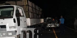 Foto: Fuerte choque en la Isla de Ometepe/TN8