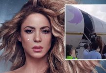 Foto: Shakira estrenó su nuevo jet privado /Cortesía