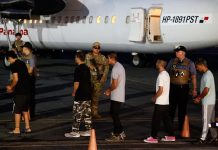 Foto: Panamá recibe primer vuelo con migrantes /Cortesía
