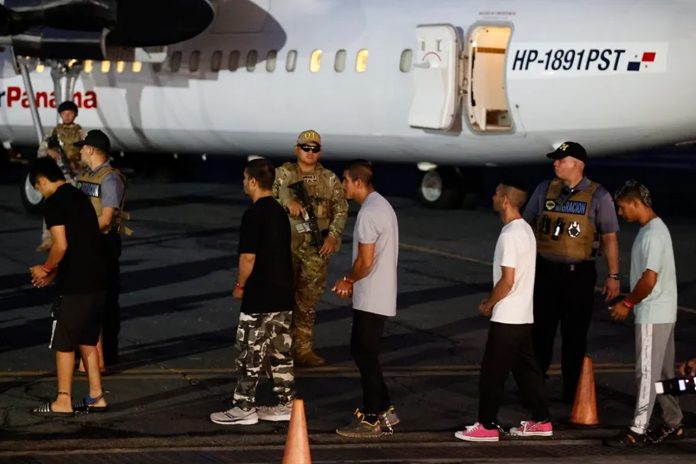 Foto:  Panamá recibe primer vuelo con migrantes /Cortesía Foto: Panamá recibe primer vuelo con migrantes /Cortesía