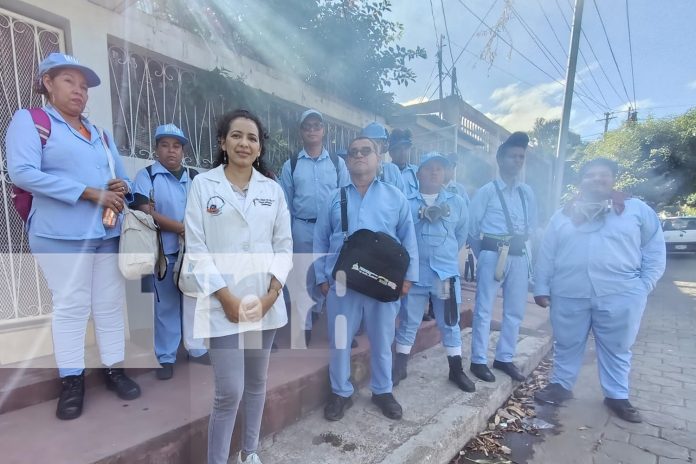 Foto: Campaña de fumigación combate el dengue en Managua /TN8