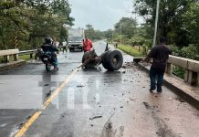 Accidente de tránsito en Mulukukú por falla mecánica deja a jugadores del Caribe heridos Foto: Falla mecánica deja jugadores del Caribe heridos en accidente de tránsito en Mulukukú/TN8