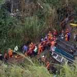 Madrugada mortal: Bus se desploma en Guatemala y deja 40 muertos Foto: Tragedia en Guatemala /cortesía
