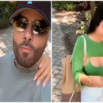 El inesperado beso de Nicky Jam y su suegra que ha encendido las redes sociales