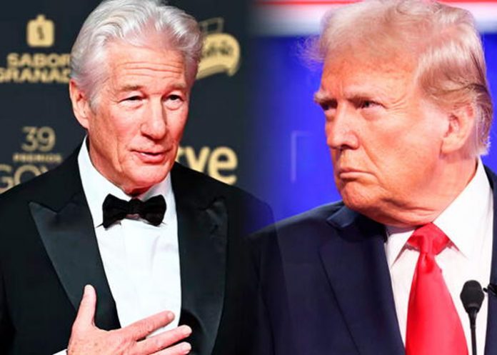 Foto: Richard Gere denuncia la política de Trump /cortesía