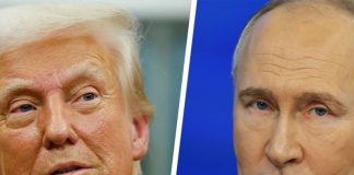 Foto: Diálogo entre Trump y Putin /cortesía