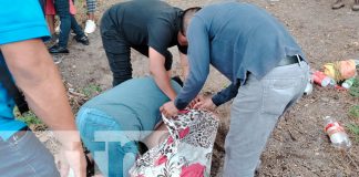 Foto: La Cruz Blanca y el Ministerio del Interior recuperaron el cuerpo de un hombre que desapareció en la Laguna de Apoyo. /TN8