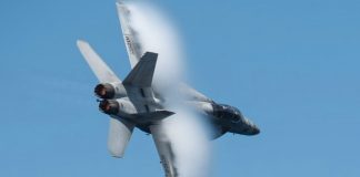 Foto: Un avión de combate de la Marina de Estados Unidos/Cortesía