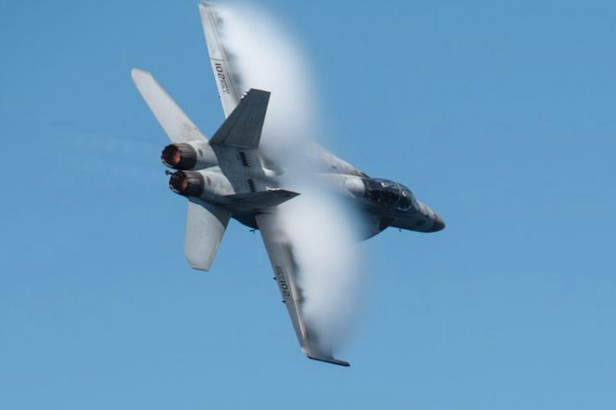 Foto: Un avión de combate de la Marina de Estados Unidos/Cortesía Foto: Un avión de combate de la Marina de Estados Unidos/Cortesía