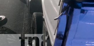 Foto: Accidente en la comunidad Las Canoas de Tipitapa/TN8