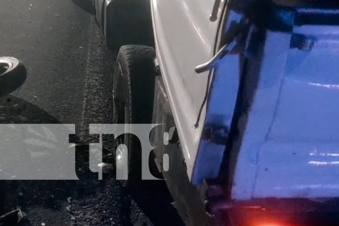 Foto: Accidente en la comunidad Las Canoas de Tipitapa/TN8