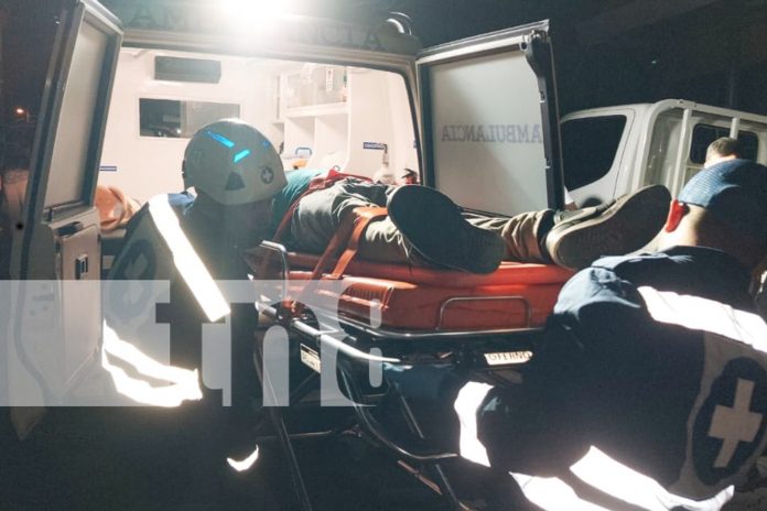 Foto: Peatón gravemente herido tras ser arrollado por una moto en Boaco/TN8 Foto: Peatón gravemente herido tras ser arrollado por una moto en Boaco/TN8