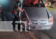 Accidente de tránsito en Managua deja a motociclista con lesiones de gravedad Foto: Accidente en la rotonda Centroamérica en Managua, deja un herido y daños materiales/TN8