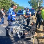 Violenta colisión entre motos deja cuatro lesionados en la Cuesta El Plomo Foto: Violenta colisión entre motos deja cuatro lesionados en la Cuesta El Plomo / TN8