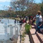 Familias disfrutan de un día de recreación en el centro turístico Xiloá Foto: Familias llegaron al centro turístico Xiloá/TN8