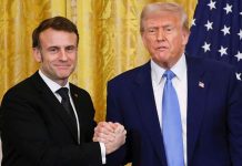Foto: Macron y Trump /cortesía