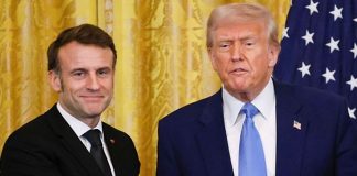 Foto: Macron y Trump /cortesía