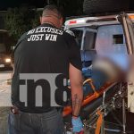 Peatón gravemente herido tras ser atropellado por una rastra en Juigalpa Foto: atropellado por una rastra en la salida de Juigalpa hacia Managua/TN8