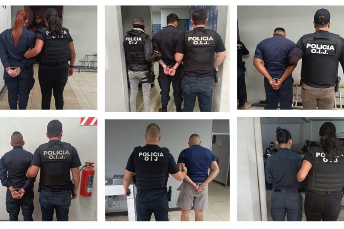 Foto: Policías de Costa Rica sospechosos de homicidio /Cortesía