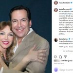 Foto: Laura Flores confirma su relación amorosa con Lalo Salazar /Cortesía