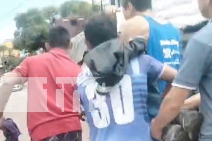 Foto: Pintor sufre fuerte descarga eléctrica en Matagalpa/TN8 Foto: Pintor sufre fuerte descarga eléctrica en Matagalpa/TN8