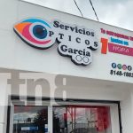 Nueva sucursal de Servicios Ópticos García en Altamira, Managua Foto: Servicios Ópticos García inaugura su tercera sucursal en Altamira, Managua/TN8