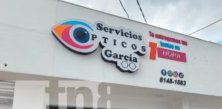 Foto: Servicios Ópticos García inaugura su tercera sucursal en Altamira, Managua/TN8