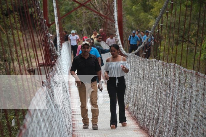 3 Foto: Puente colgante en Santa María pone fin al riesgo fortaleciendo el turismo y la economía/TN8