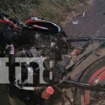 Foto: Motociclista pierde la vida luego de estrellarse contra una camioneta en Managua /TN8