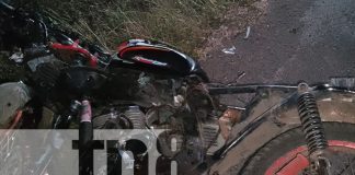 Foto: Motociclista pierde la vida luego de estrellarse contra una camioneta en Managua /TN8