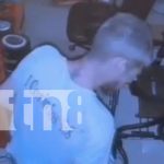 ¡Ojo al Cristo! Delincuentes roban celulares y cámaras en negocio de Diriamba Foto: Robo en tienda de tecnología en Diriamba/TN8