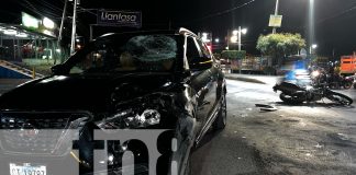 Foto: Fuerte accidente de tránsito en Juigalpa/TN8