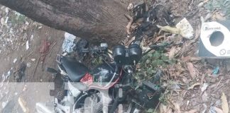 Foto: Roban moto en Managua/TN8