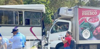 Foto: Pierde la vida tras choque con autobús en Chontales /TN8
