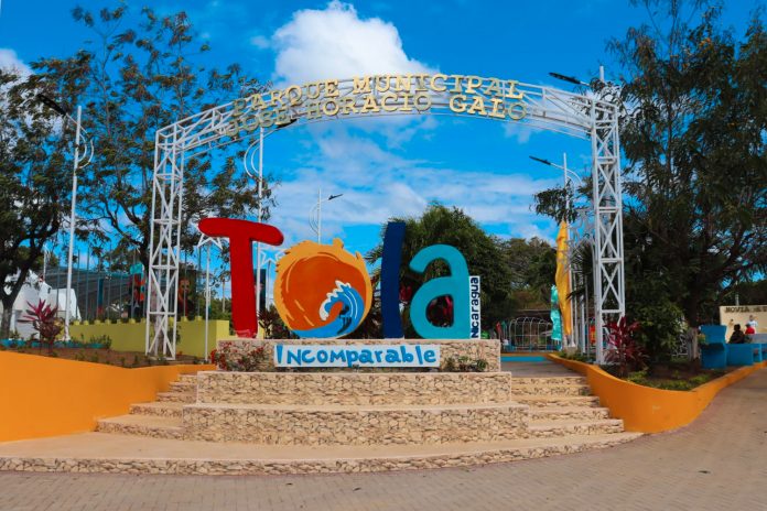 Foto: Inauguración del Parque Municipal de Tola: Un homenaje al General Sandino/Cortesía