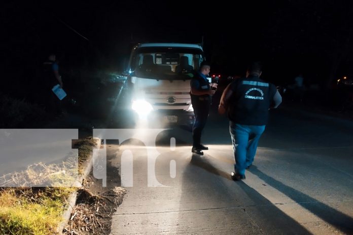 Foto: Mujer muere atropellada en Managua/TN8a