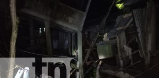 Foto: Derrumbe en Santo Domingo, Chontales/TN8