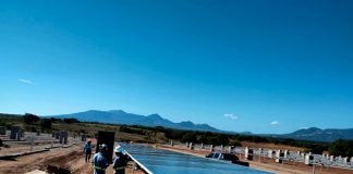 Foto: Construcción de la planta fotovoltaica ENESOLAR 2 en Nicaragua /Cortesía